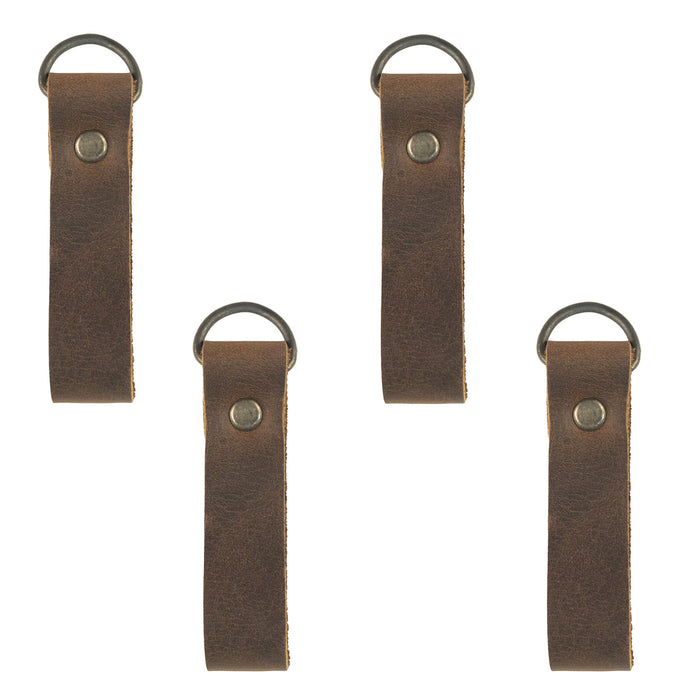 Set of 4 Riveted Suspender Loop Attachments