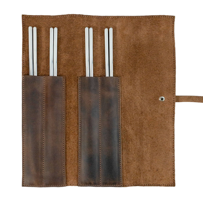 Rustic Roll Bag for Chopsticks