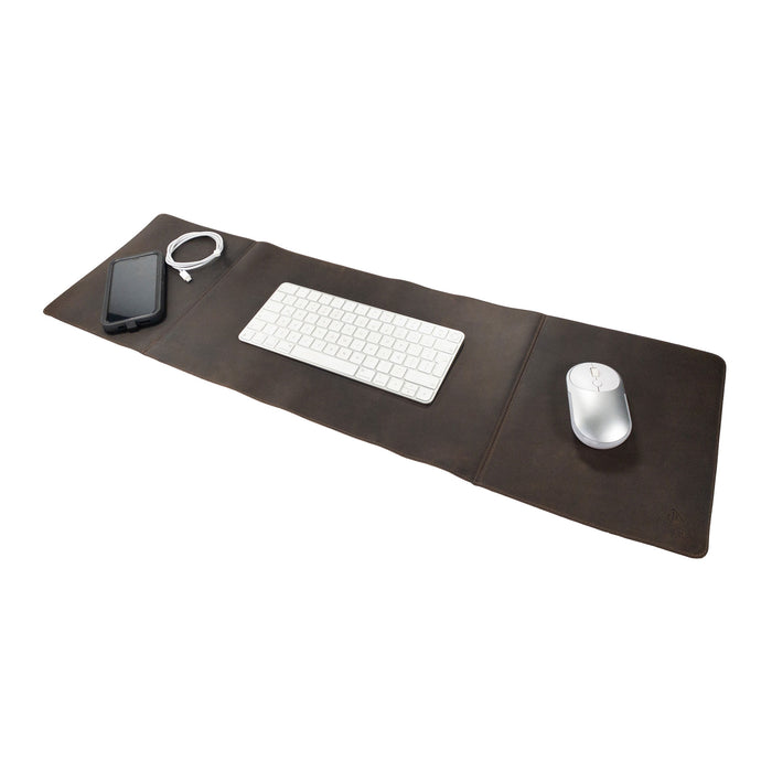 34 Inch Long Desk Pad for Keyboard, Mouse and Cellphone