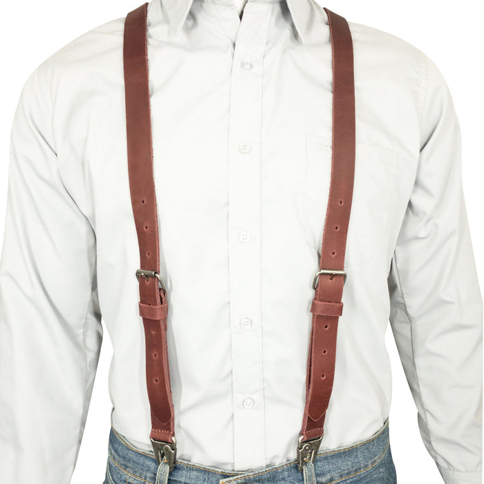 Rustic Slim Suspenders