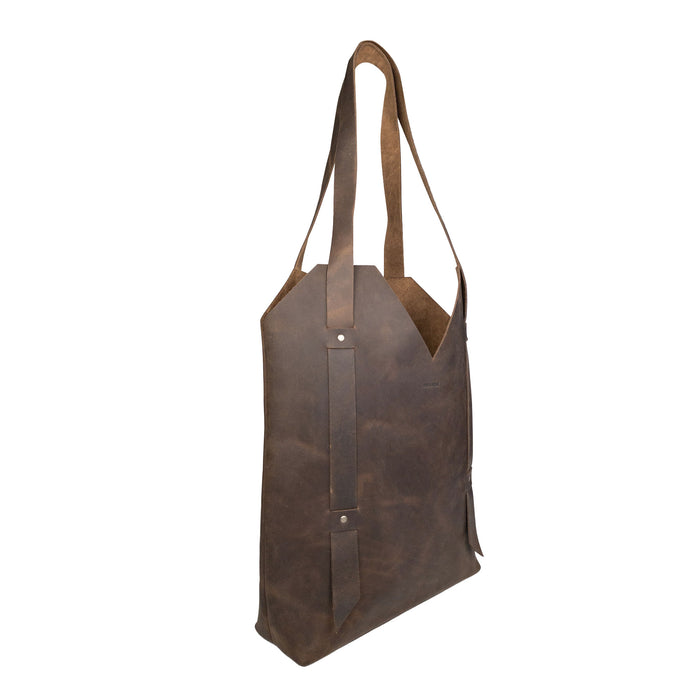 Riveted Tote Bag for Women with Shoulder Straps