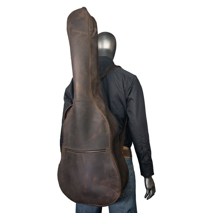 Acoustic Guitar Bag with Adjustable Double Straps