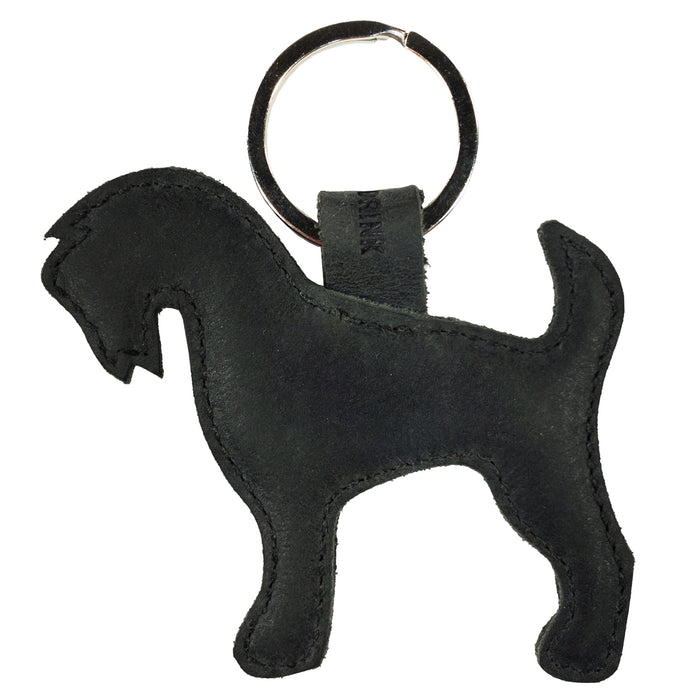 Schnauzer Dog Keychain