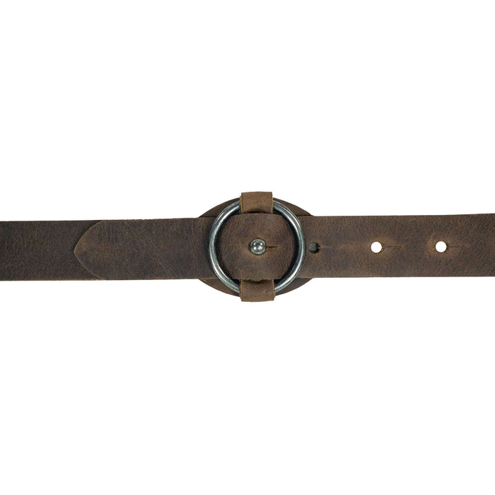Belt for Women with Ring Closure