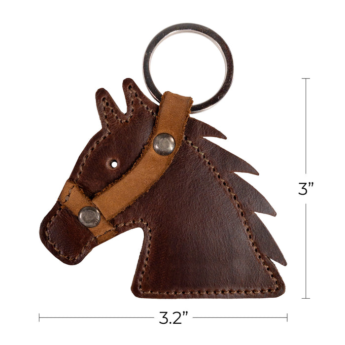 Horse Head Keychain