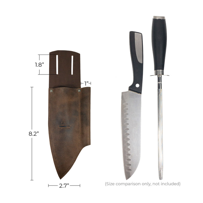 Knife Sheath with Sharpener Slot