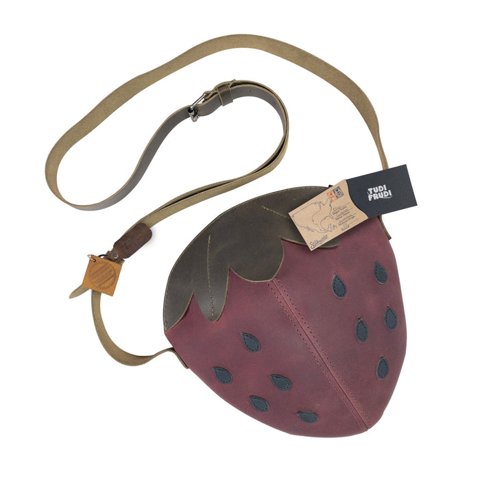 Strawberry-Shaped Shoulder Bag