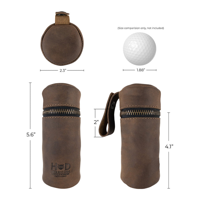 Cylinder Case for Golf Balls