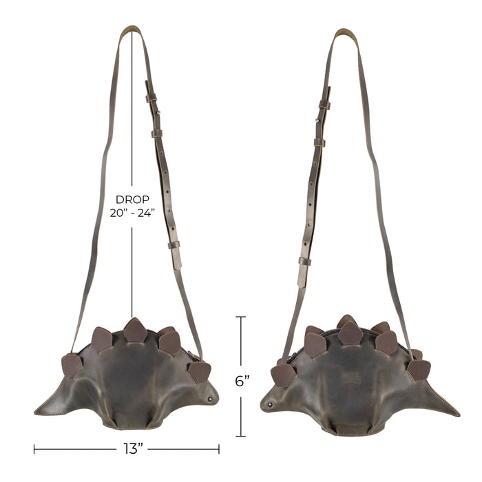 Dinosaur-Shaped (Stegosaurus) Shoulder Bag