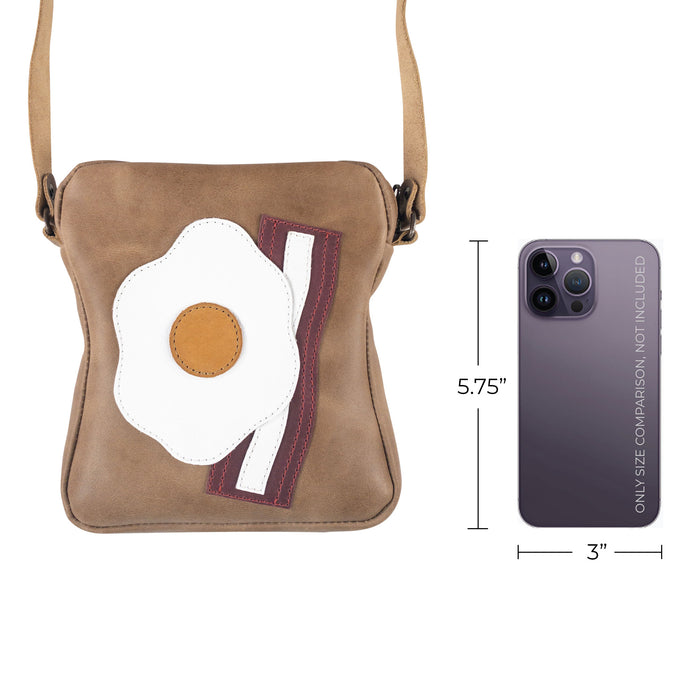 Egg and Bacon Sandwich-Shaped Shoulder Bag