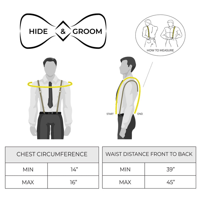 Suspenders with Shoulder Support