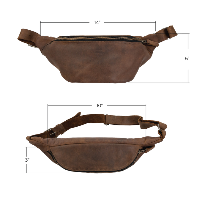Zippered Fanny Pack