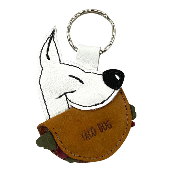 Taco Dog Keychain