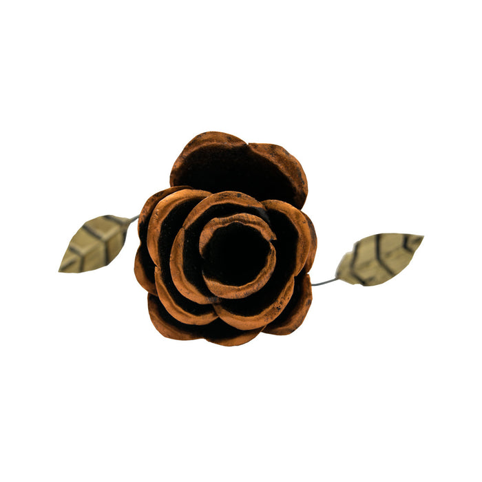 Bronze Wrought Iron Rose