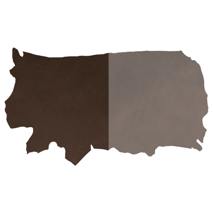 Half Sheet of Thick Cowhide (2.6 to 2.8mm) Size Varies 10 to 13 Square Feet