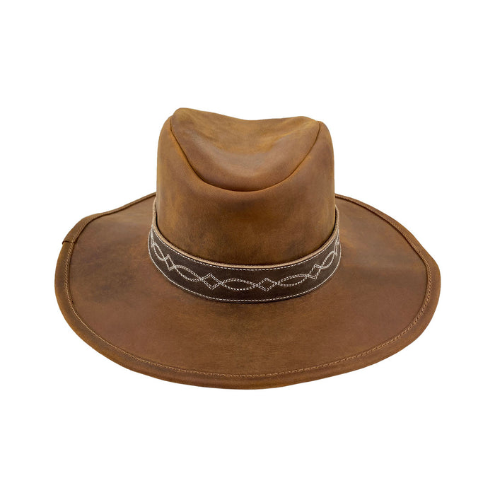 Rodeo Hatband with Cowboy Stitching