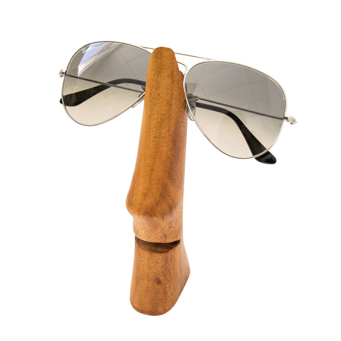 Wood Eye Glasses Holder