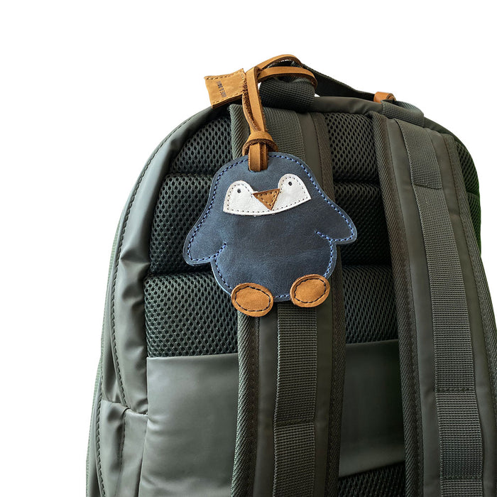 Penguin Luggage Tag