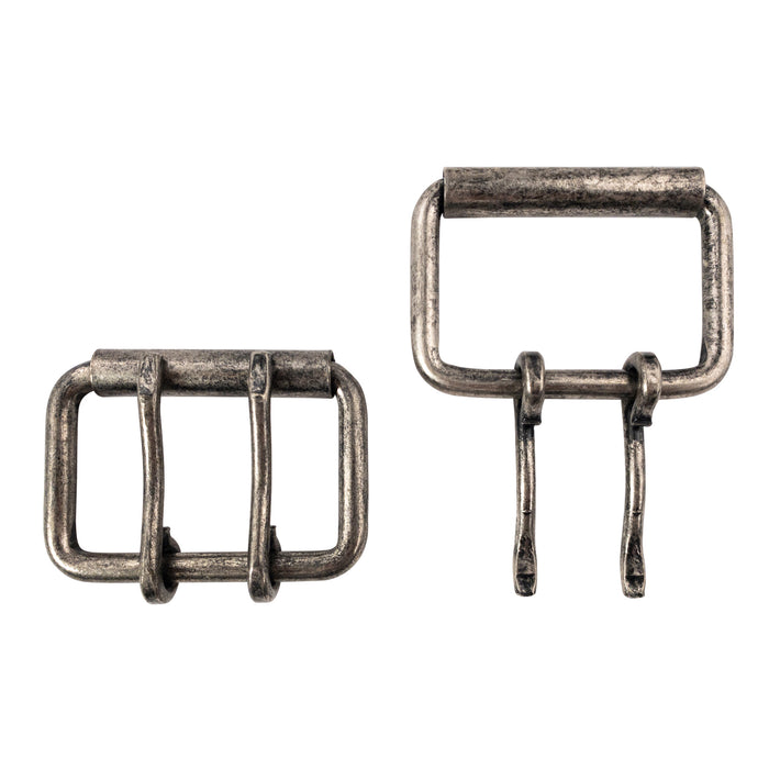 2 Inch Belt Double Prong Buckle Replacement Rustic (54mm)