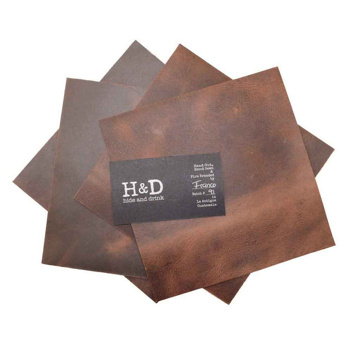 Leather Squared Scraps 6 x 6 in. (4 Pack)