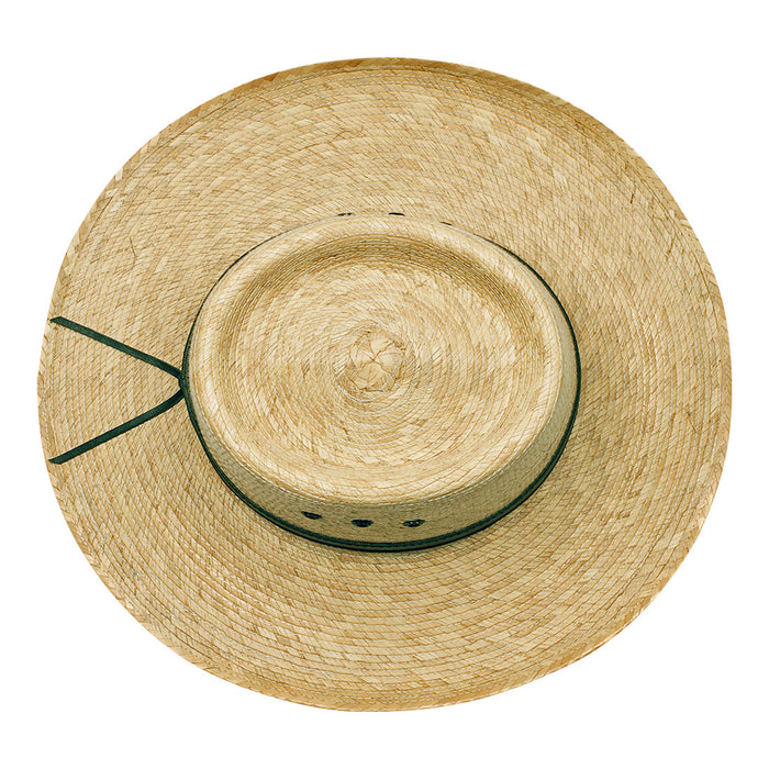 Angel Eyes Wide Brim Hat Handmade from 100% Oaxacan Coconut Palm Leaves - Coconut Milk