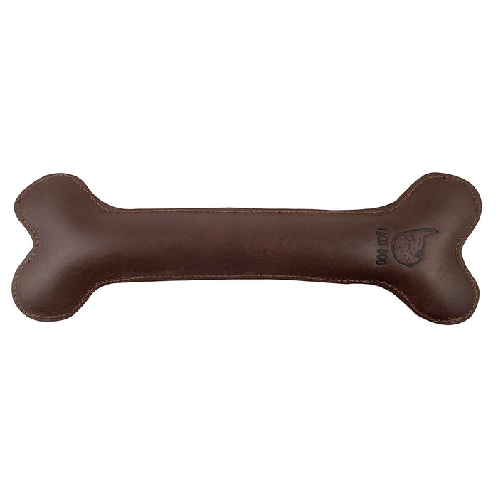Thick Leather Toy Bone