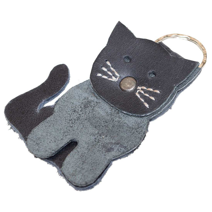 Cat Layered Keychain