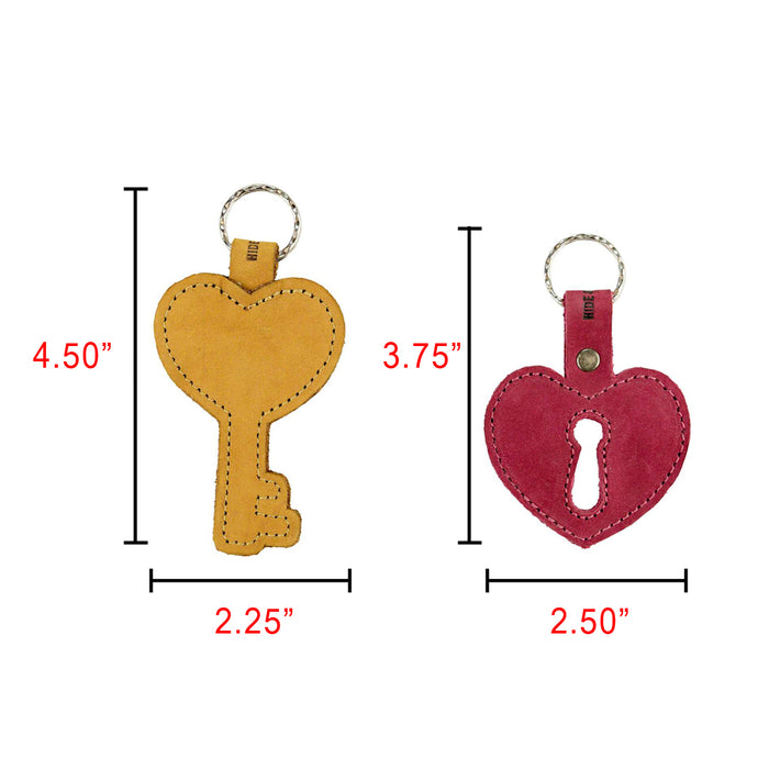 Key Heart Keychain