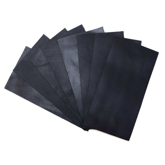 Leather Rectangular Scraps 3 x 6 in. (8 Pack)