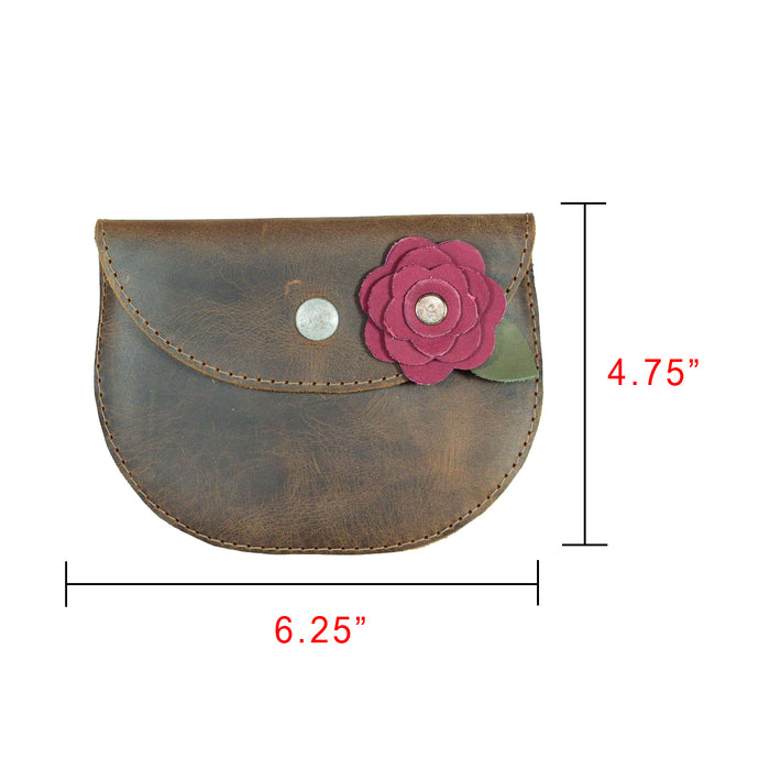 Card Wallet Rose Design