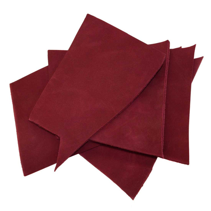 Thick Cow Leather Chips & Scraps (8 oz)