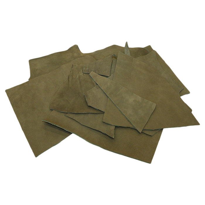Leather Scraps 2 Lb. (1.8mm Thick)
