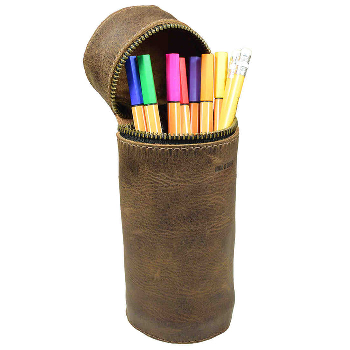 Vertical Cylinder Pencil Case