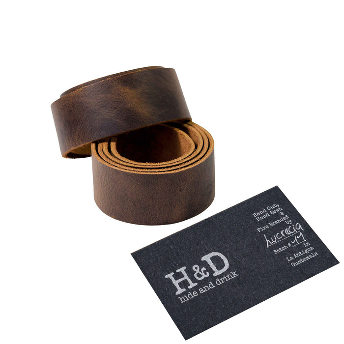 Leather Strap 1.25" Wide, 1.8mm Thick