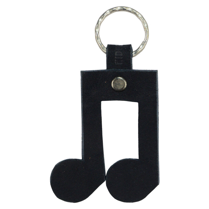 Eighth Notes Keychain