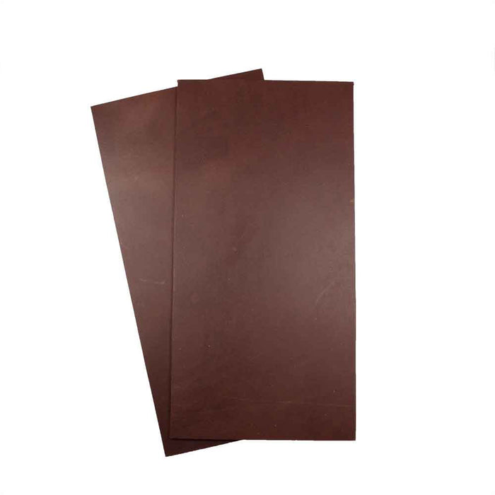 Thick Leather Rectangular Scraps 6 x 12 in. (2 Pack)