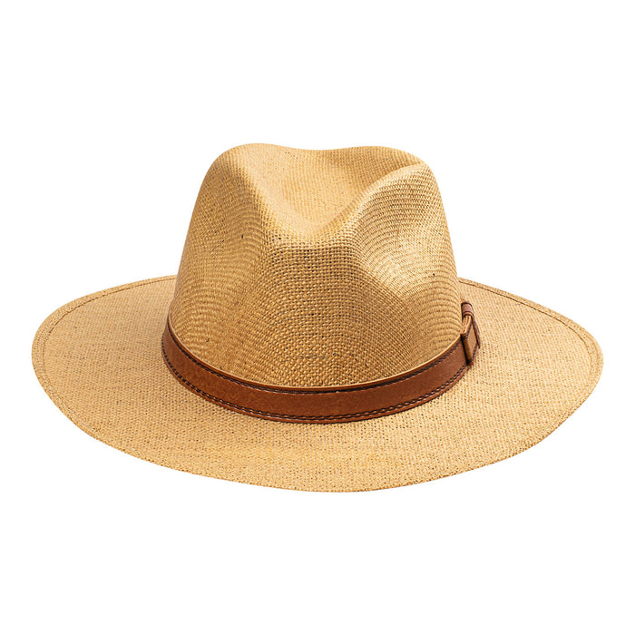 Indiana Eastwood Cowboy Style Hat Handmade from 100% Oaxacan Jute - Caf√É¬© Con Leche