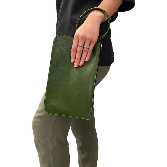 Clutch Bag with Wrist Strap