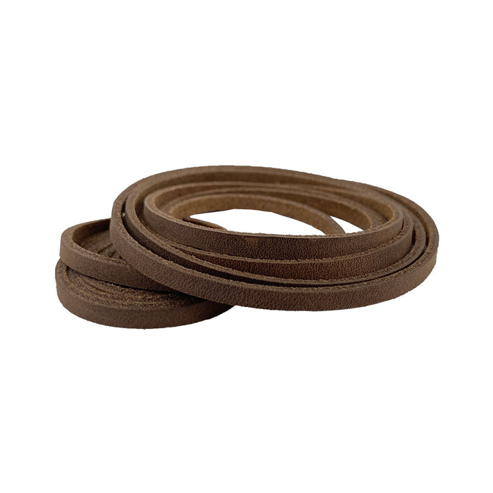 3mm. Cord Strap (2 Yards) from Thick Full Grain Leather (2.6 to 2.8mm)