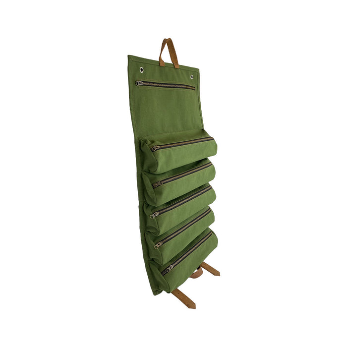 Super Tool Roll - Multi-purpose Roll Storage Bag & Wrench Pouch - Olive