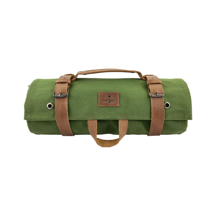 Super Tool Roll - Multi-purpose Roll Storage Bag & Wrench Pouch - Olive