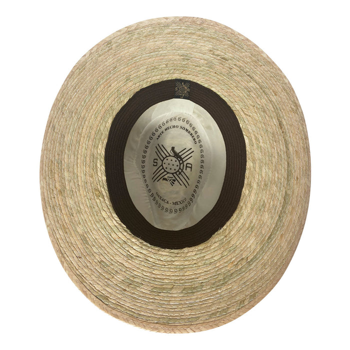 Indiana Eastwood Cowboy Style Hat Handmade from 100% Oaxacan Coconut Palm Leaves - Coconut Milk