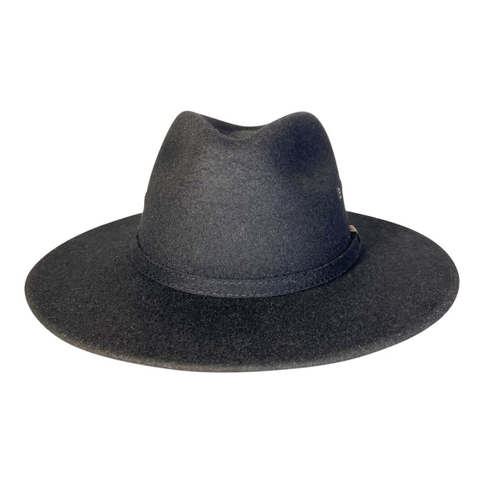 Indiana Eastwood Cowboy Hat Handmade from 100% Oaxacan Wool - Burnt Black