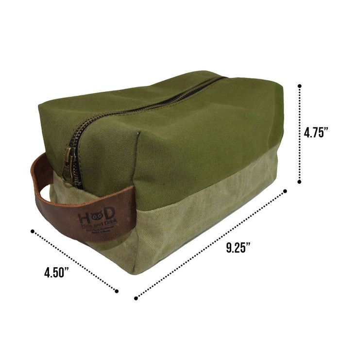 Square Dopp Kit Utility Bag