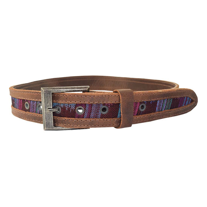 Men's Mayan Thick Leather Belt