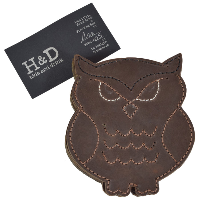 Hoot Owl Coaster Set (6-Pack)