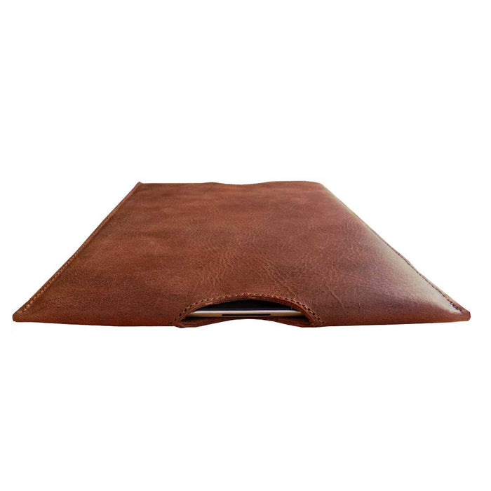 Leather iPad Sleeve by Hide and Drink - Guatemalan Cacao
