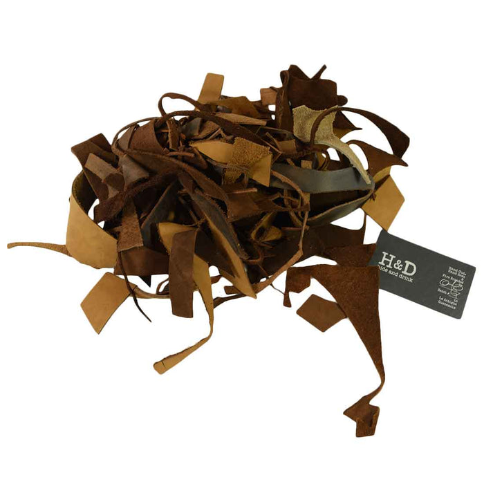 Cow Leather Chips & Scraps (8 oz)