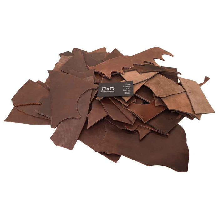 Leather Scraps 4 Lb. (3.5mm Thick)
