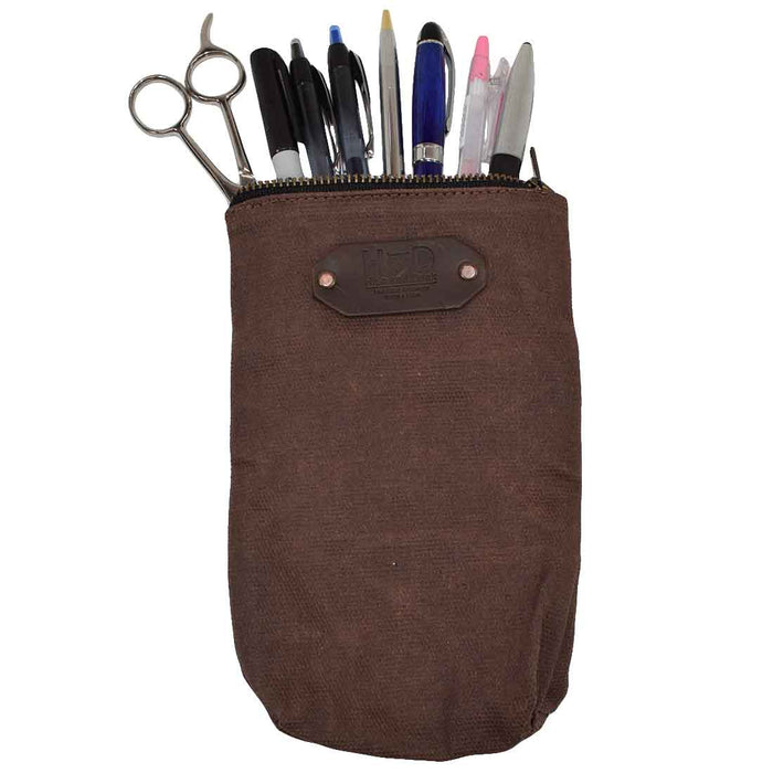 Waxed Canvas Scribbler Pouch